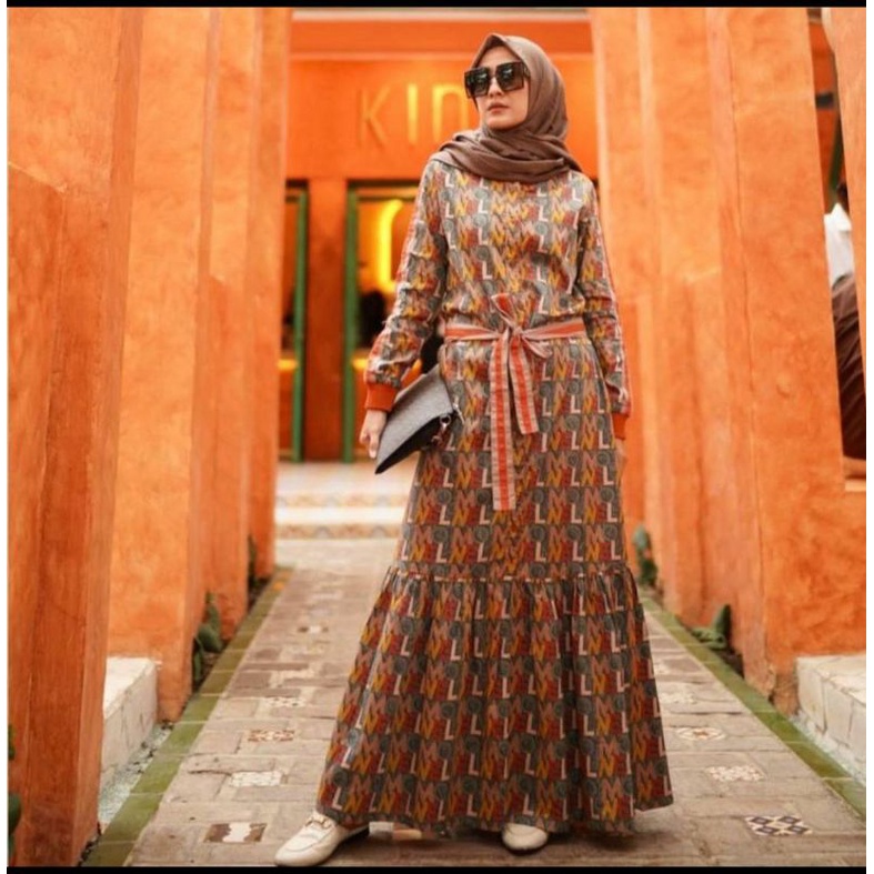 [MONEL] Retro Summer Dress by Amarabilqis