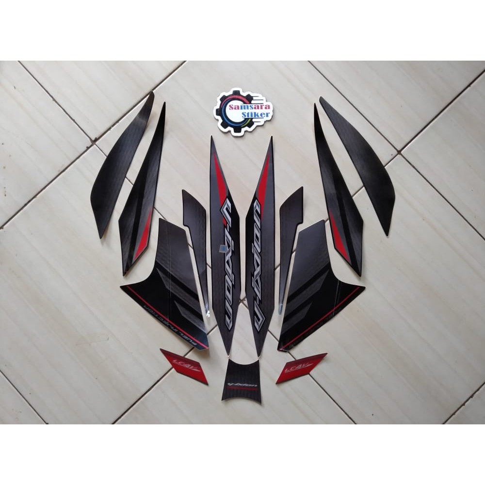 Stiker Motor Vixion New 2014 Hitam