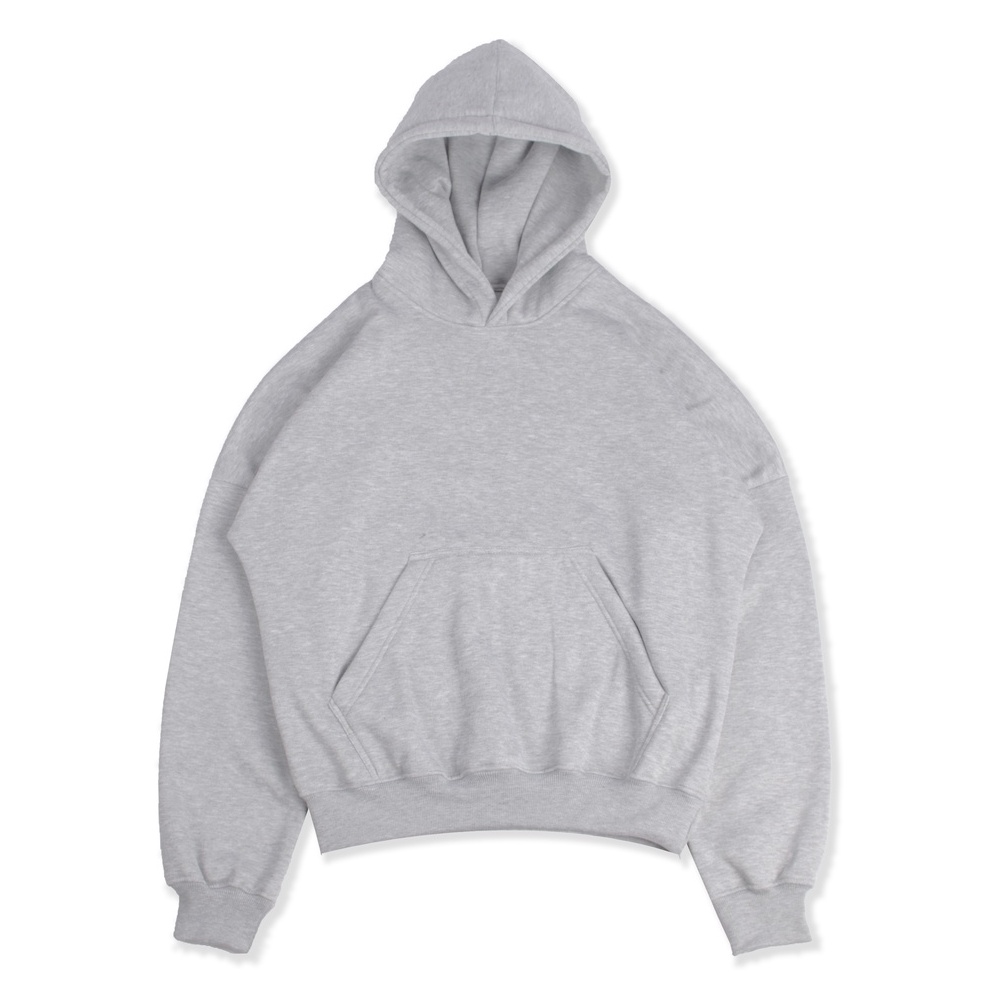 Oversized Boxy Hoodie GREY MISTY