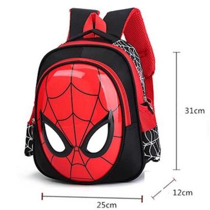 Tas Ransel Sekolah Anak Backpack Model Spiderman 1701