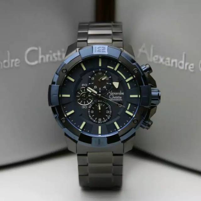 Jam tangan pria Alexander Christie 6551 Ac 6551