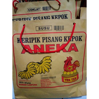 Keripik Pisang Kepok Aneka Yen Yen Lampung TERLARIS dan TERMURAH