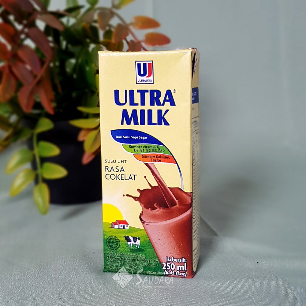 

Ultra Milk Coklat Susu 250 ml - Susu Coklat UHT Kemasan