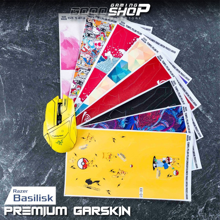 Premium Garskin Basilisk Skin Mouse