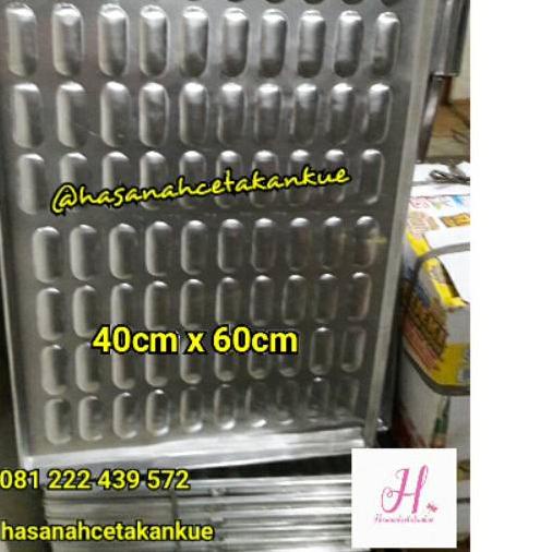 ☆ Loyang Lidah Kucing BESAR isi 75 lubang ukuran 40 x 60 Alumunium TEBAL ☀
