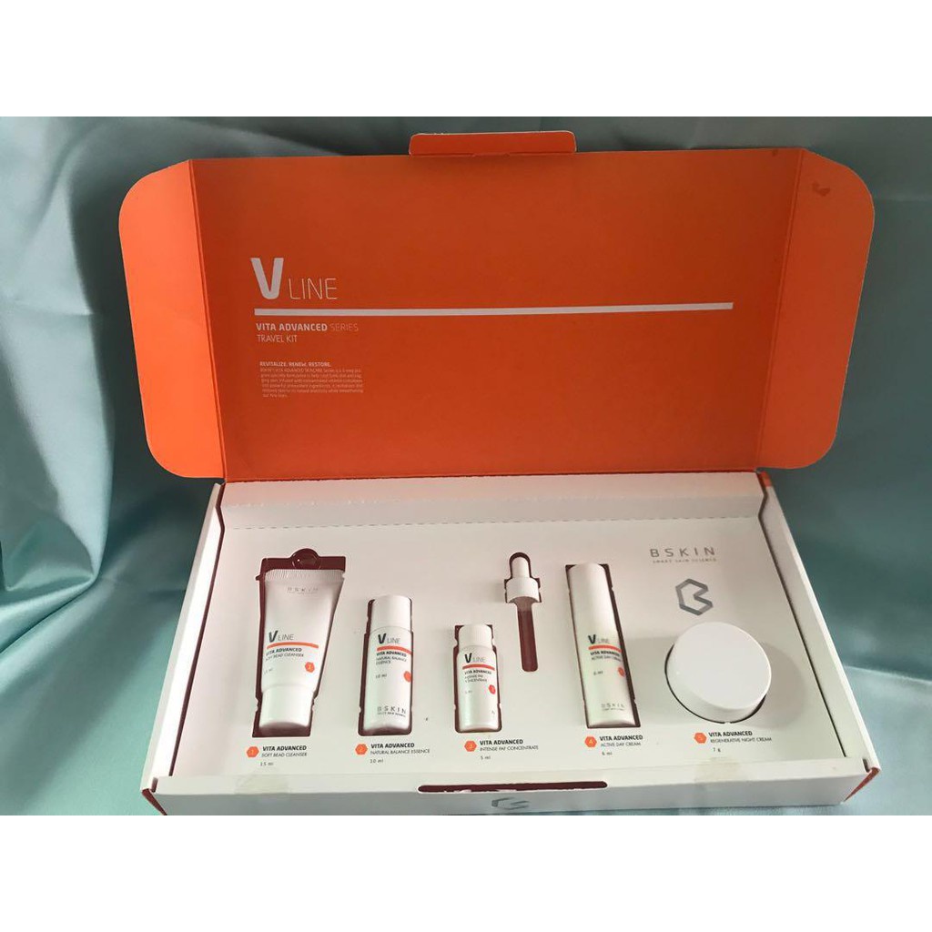 V LINE VITA ADVANCED 1 SET TRAVEL KIT BSKIN