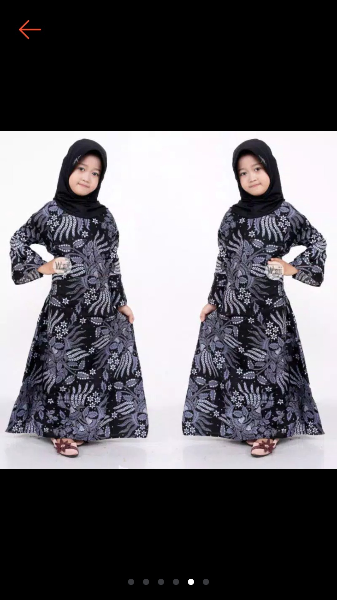 Batik Couole Keluarga Sania Ruffle Ori Ndoro Jowi Dnt Mataram