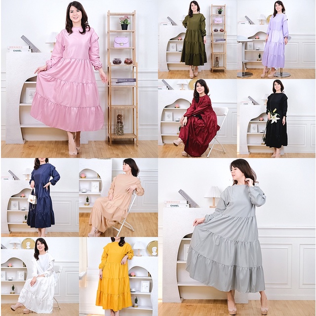 Godiva96 - GAMIS LESTA (DEPAN ADA RESLETING) / DRESS / TERUSAN WANITA MEDAN