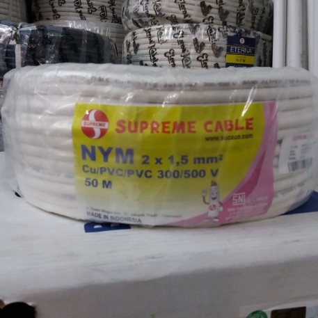 KABEL SUPREME NYM 2X1.5 @50Meter