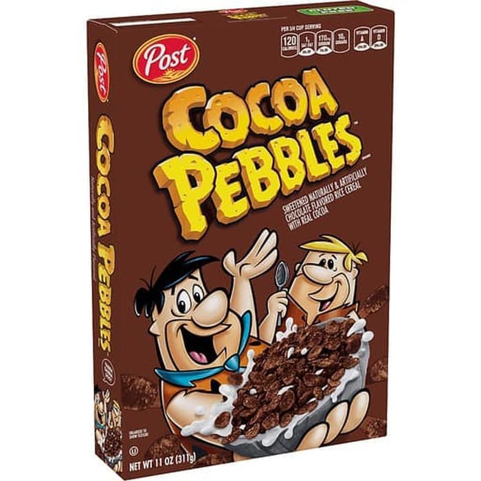 

Post Pebbles Cocoa Cereal USA 311 gram