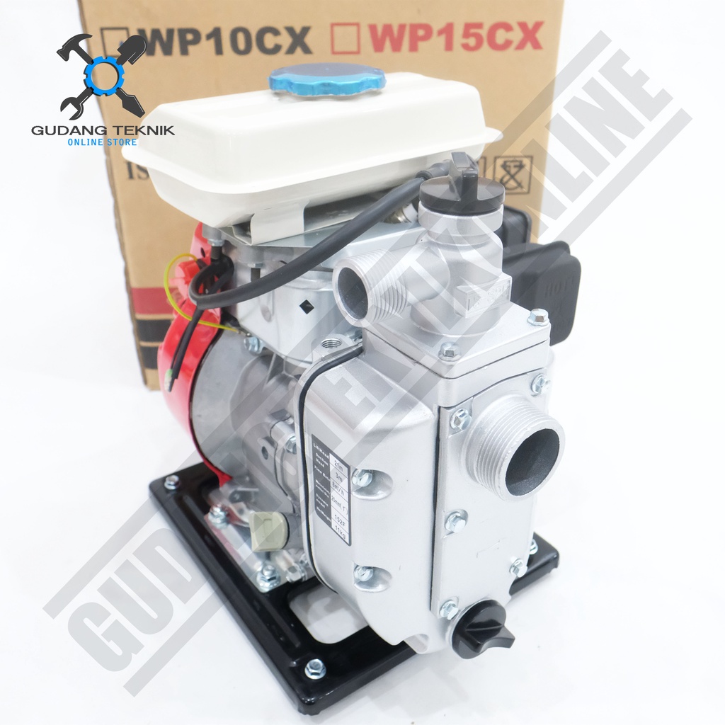 Water Pump 1&quot; GENERAL WP10CX / Mesin Waterpump Alkon Pompa  Air Irigasi Sawah 3.0Hp 1 Inch WP 10 CX