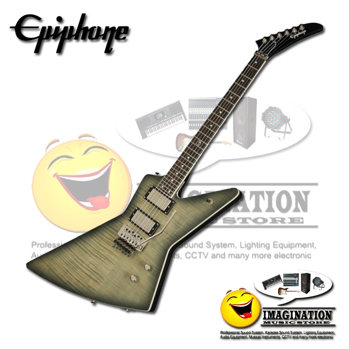 Epiphone Brendon Small GhostHorse Explorer Outfit Electric Guitar - Galaktikon Burst