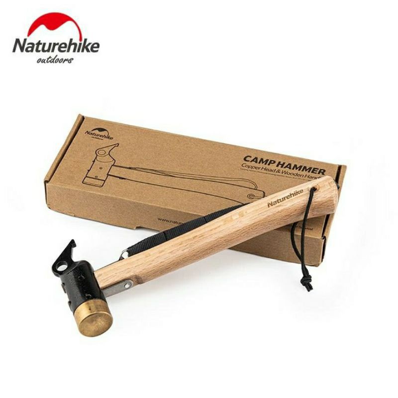 CAMPING HAMMER NATUREHIKE NH20PJ083 // PALU PASAK TENDA ULTRALIGHT CAMPING GLAMPING
