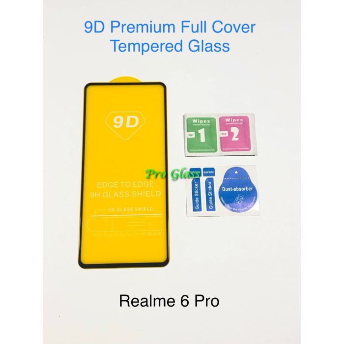 REALME 6 / REALME 6 PRO 5D 9D Full Cover Magic Glass Premium Tempered Glass