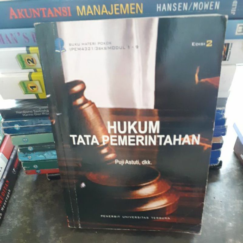 

BUKU ORIGINAL HUKUM TATA PEMERINTAHAN