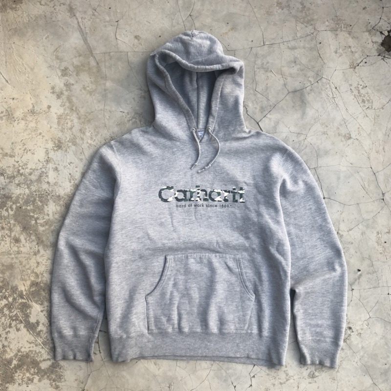 carhartt hoodie script camo