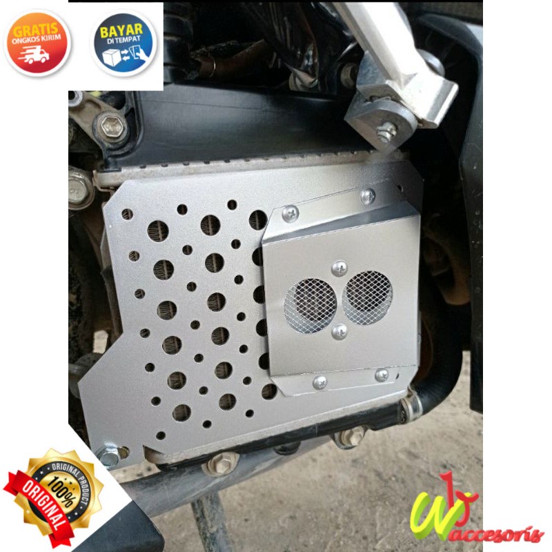 Cover tutup Radiator aluminium Nmax New Nmax 2020 - 2021 Aerox Lexi
