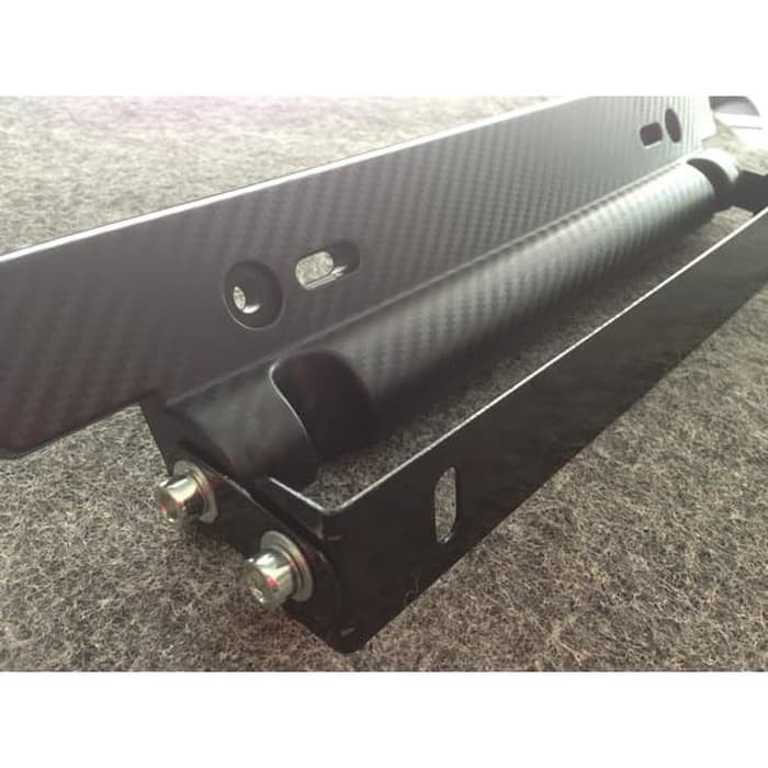 Tatakan Dudukan Plat Nomor JDM Carbon 3D Universal