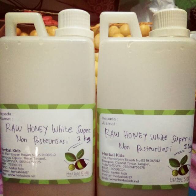 

RAW HONEY WHITE SUPER 1kg