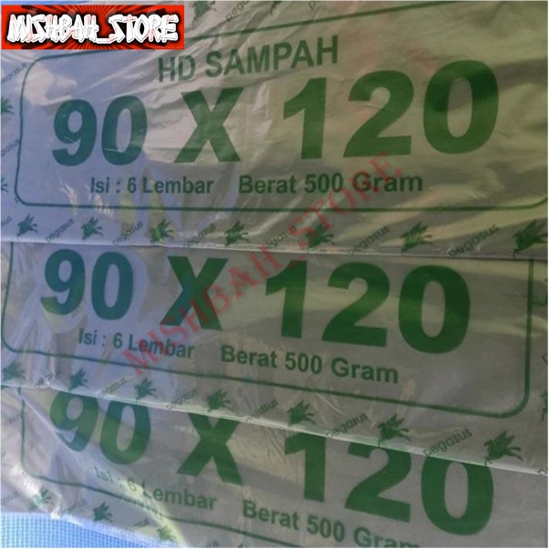 PLASTIK SAMPAH HITAM 90x120 / TRASH BAG 90x120 / KANTONG SAMPAH HITAM