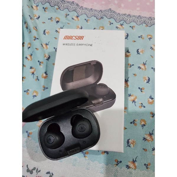 bluetooth headset bluetooth earphone macson preloved