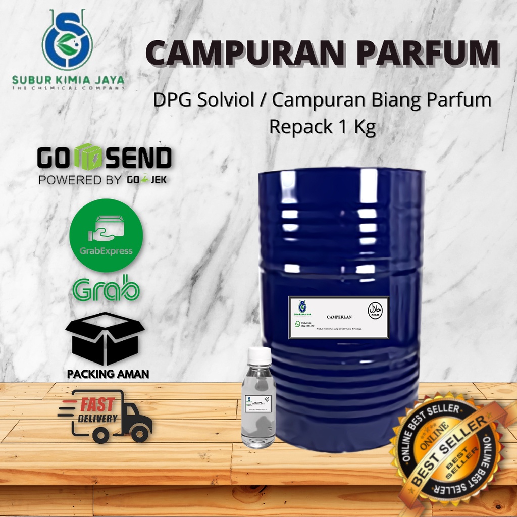 

Solviol / Solfiol / SOL / DPG Campuran biang parfum non 100 gr Premium