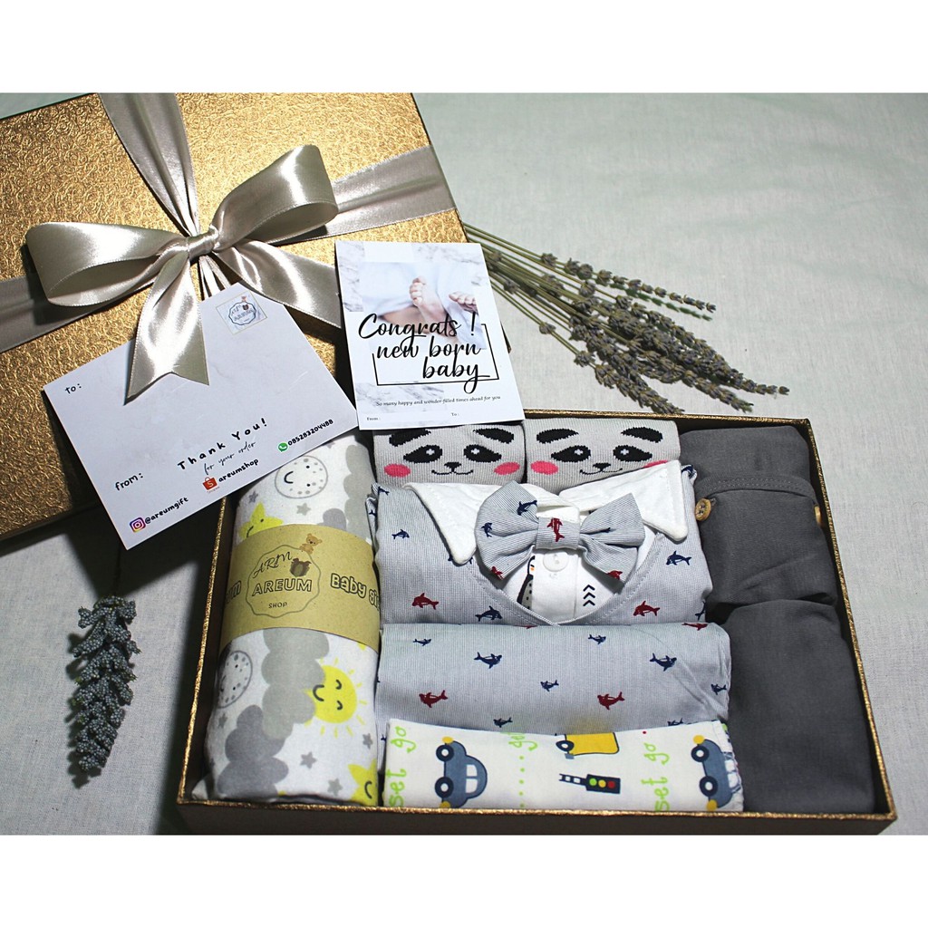 [Baby Hampers] Gift Set Baby Boy | Kado Bayi | Hampers Baby | Baby Gift | Hampers Newborn | Baby boy