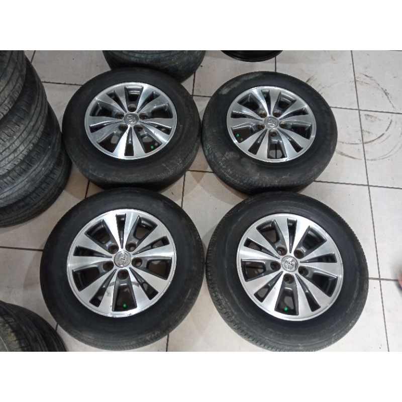 Oem Innova ring 15 lebar 6 pcd 5x114 ET45 Ban Dunlop 205 65 r15