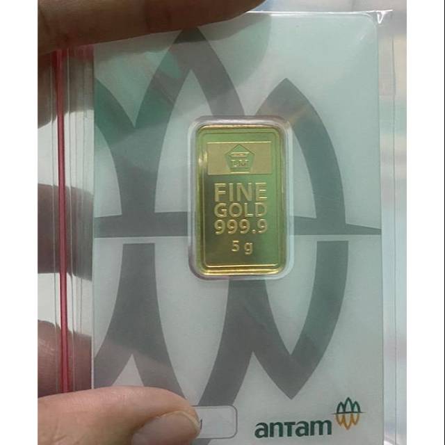 Emas Antam 5 Gram Certieye 2019