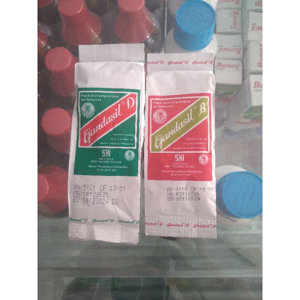Gandasil B dan gandasil D 100g