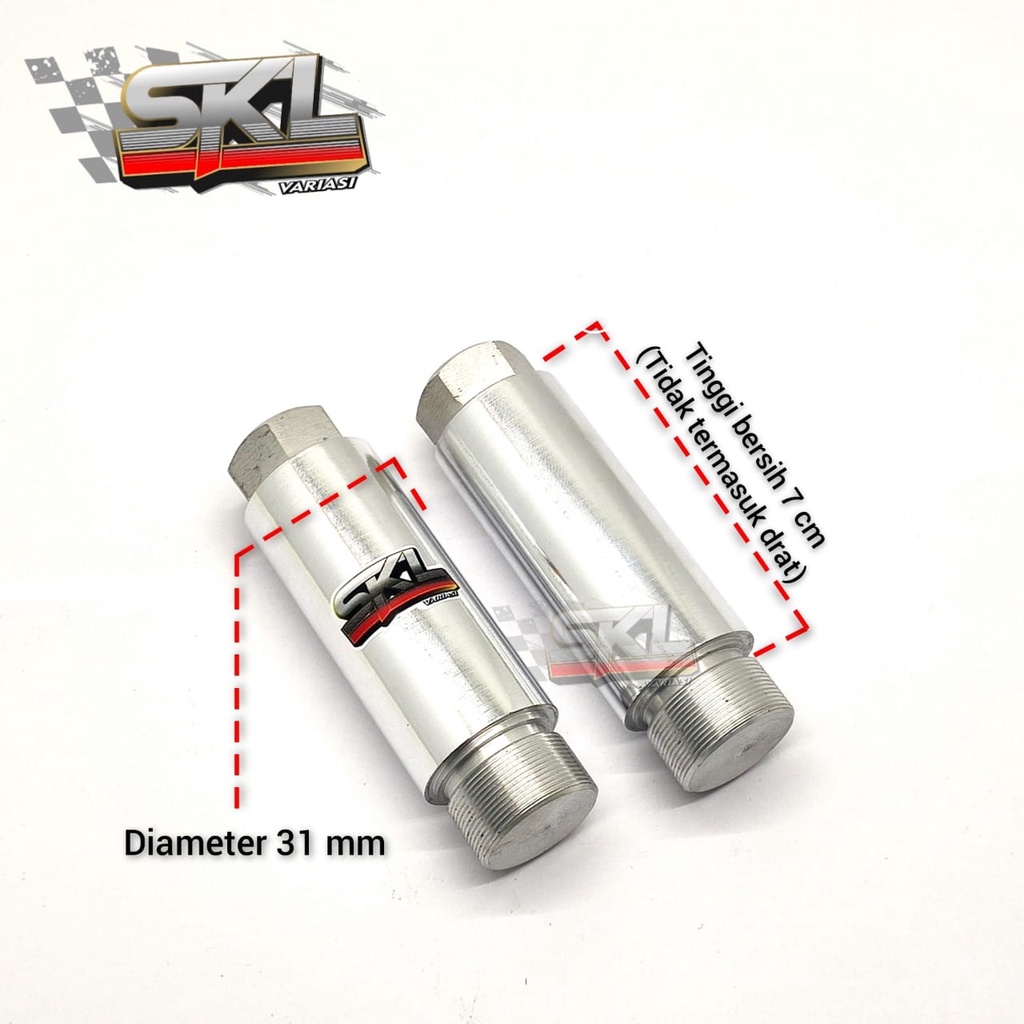 Peninggi Shock Depan 8cm Honda (Tiger,Megapro,CB150)