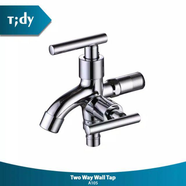 Tidy Karmoy D405 Two Way Wall Tap - Kran Air