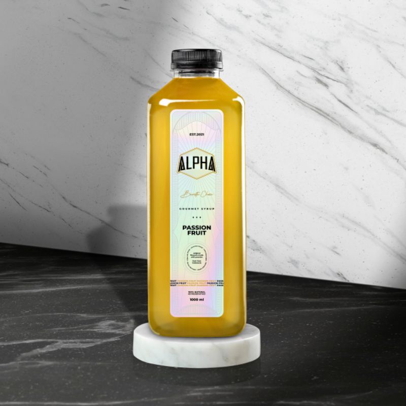 

ALPHA SYRUPS : PASSION FRUIT