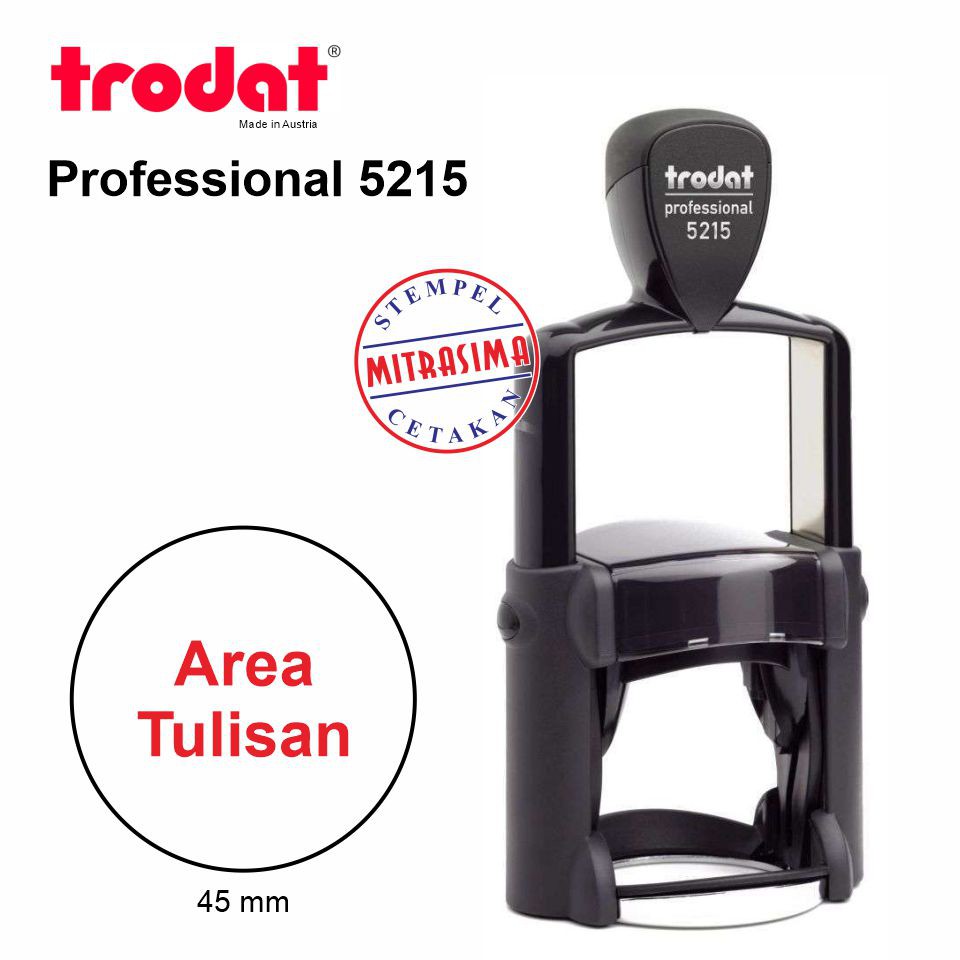 

Stempel Trodat 5215 ( Stempel Trodat Professional Model Bulat )