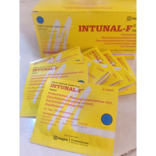 Intunal Forte obat flu