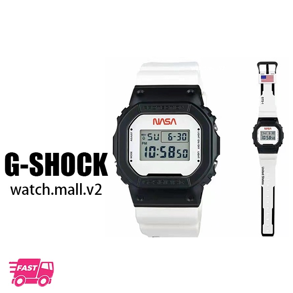 [Produk baru] G-SHOCK DW5600NASA21 40th Anniversary NASA Joint Space Shuttle Watch Case Engraving Watch