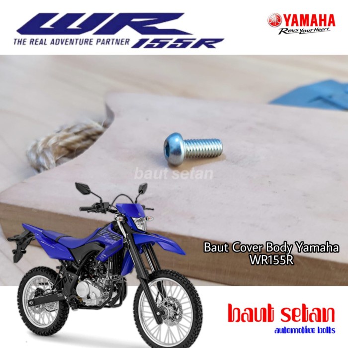 Baut Cover Body Yamaha WR 155/Baut Body WR 155