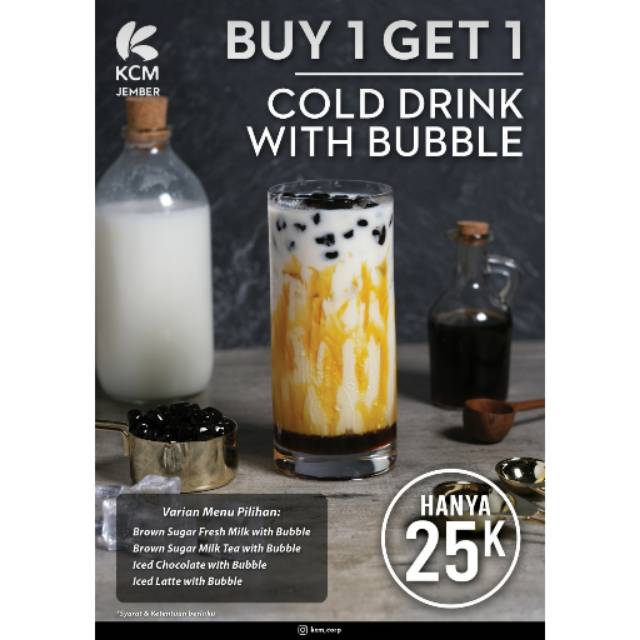 

PROMO Brown Sugar Fresh Milk with Bubble