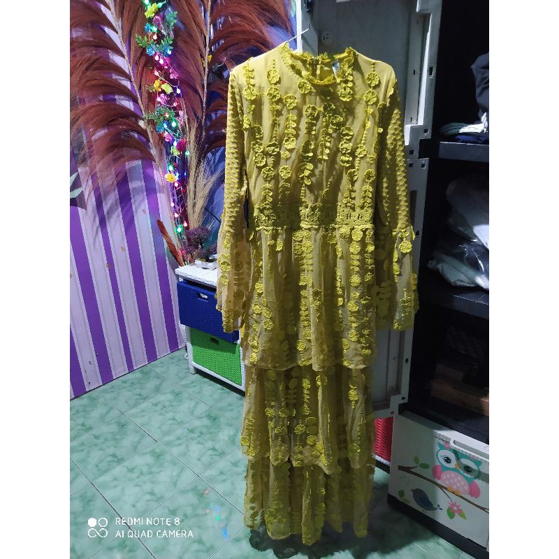 baju gamis shellasaukia original
