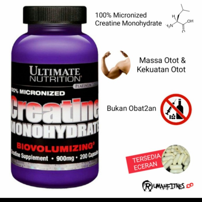 ISTIMEWA CREATINE KAPSUL CAPSULE ECERAN