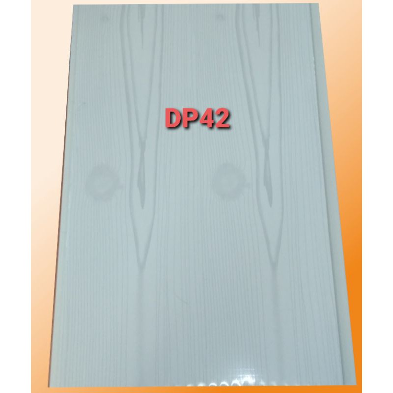 Plafon Pvc Putih Urat Kayu Dp42