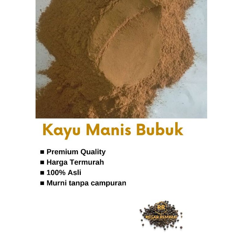 

[Jaminan 100% Asli] 1 Kg Kayu Manis Bubuk / Cinnamon Powder murni tanpa campuran