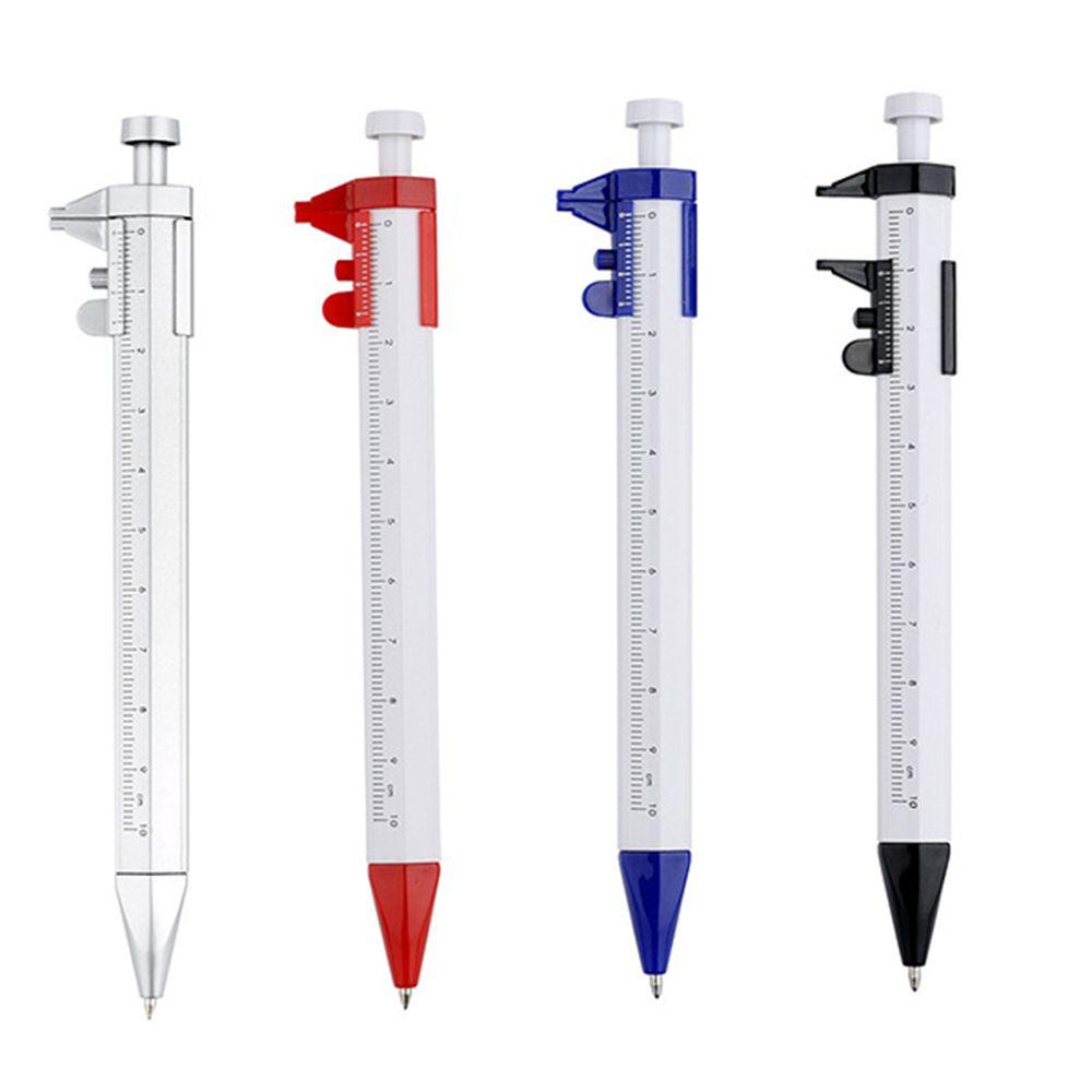 Populer Vernier Calipers Pen Alat Tulis Berputar Unisex Penggaris Skala Multifungsi