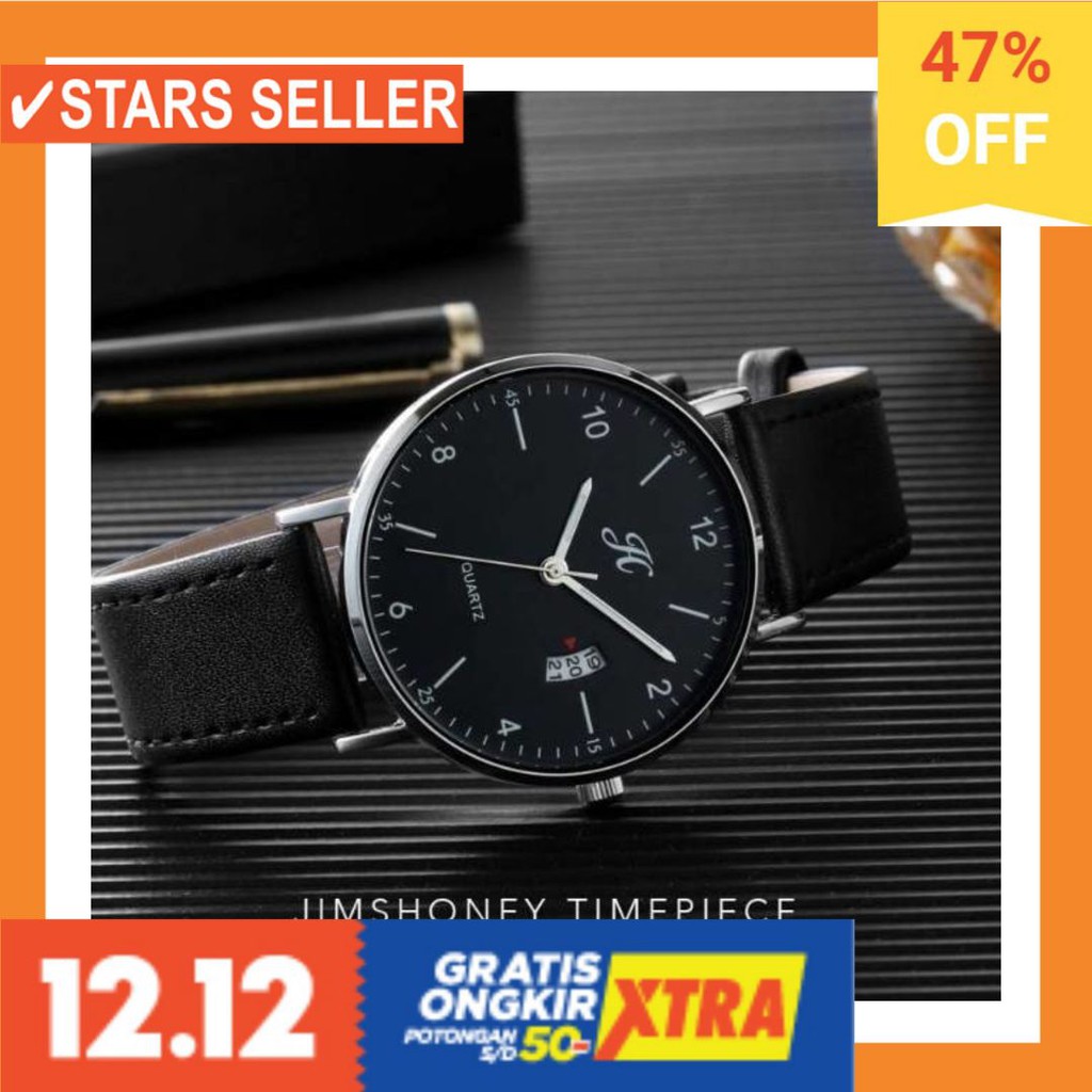 JAM TANGAN GROSIR MURAH LELAKI ANTI KARAT AIR LAKI / Jt8041 jimshoney