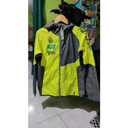 jaket running gowes asics original second brand