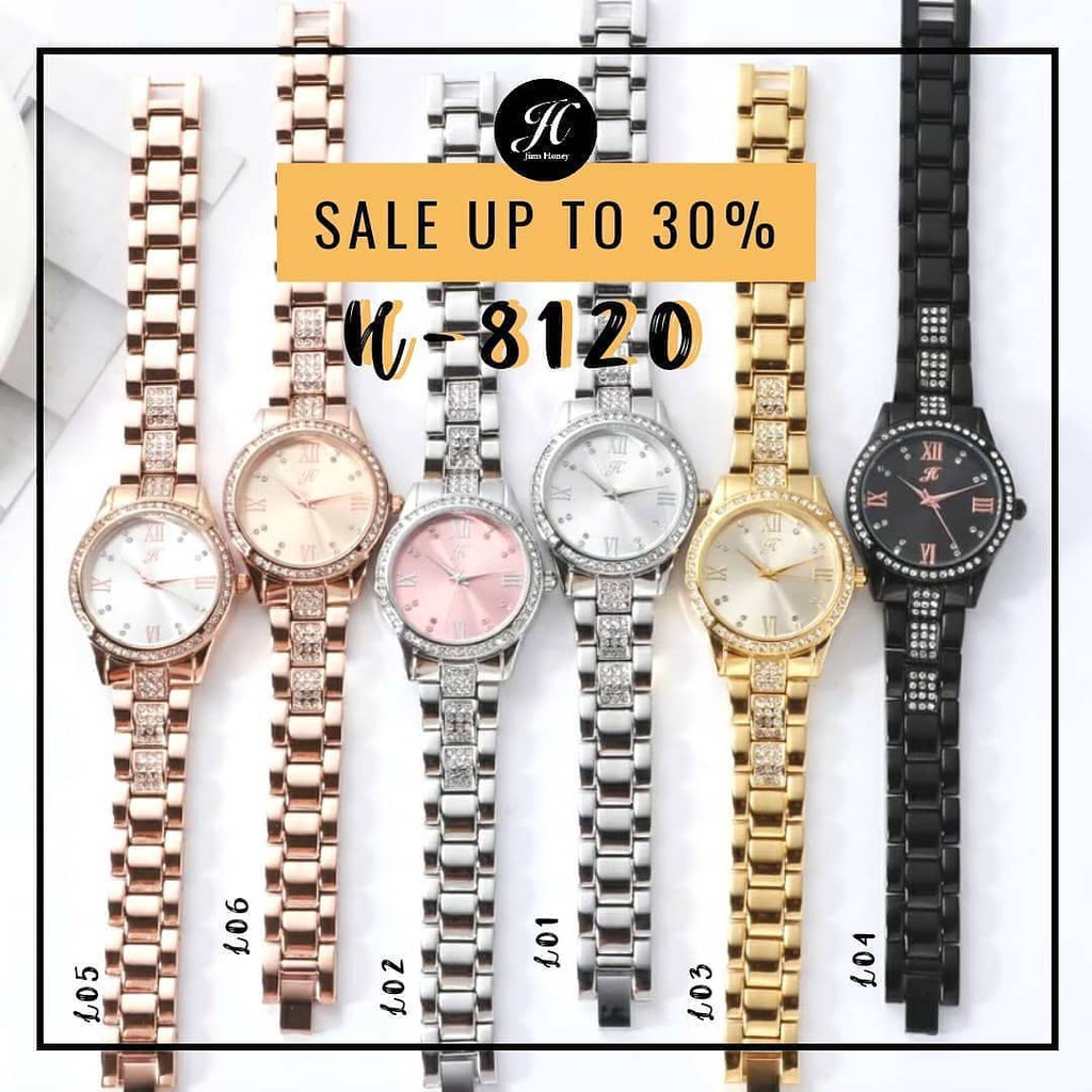 JT 8120 JAM TANGAN WANITA JIMS HONEY