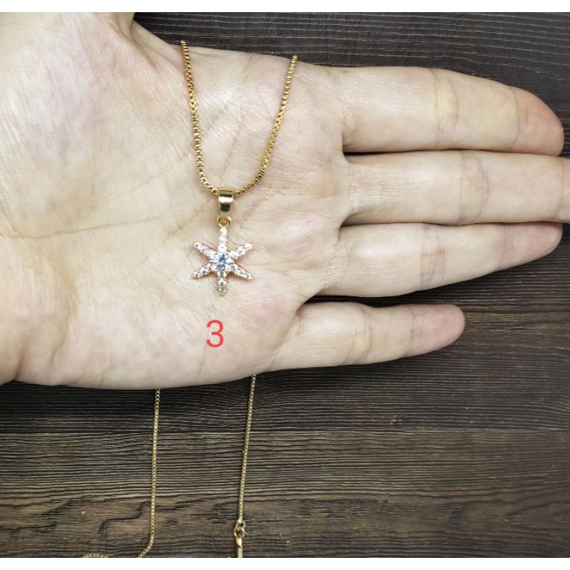 Fifi Fashion Kalung Fashion HOLLY Model Lapis Emas 18K