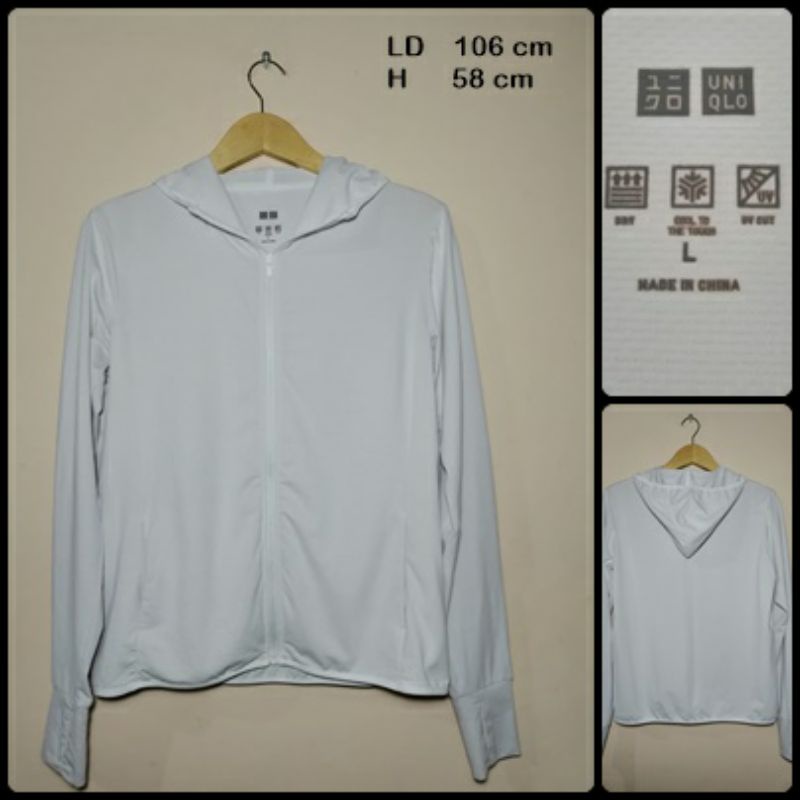 UNIQLO AIRism Jaket keren dari Uniqlo (PRELOVED)
