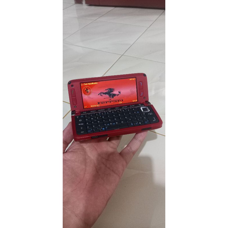NOKIA E90 COMMUNICATOR Full Red Original mirip 9000 9110 9210 9300 9500