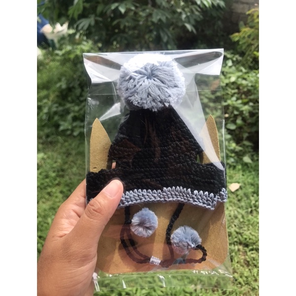handmade crochet || topi kucing rajut